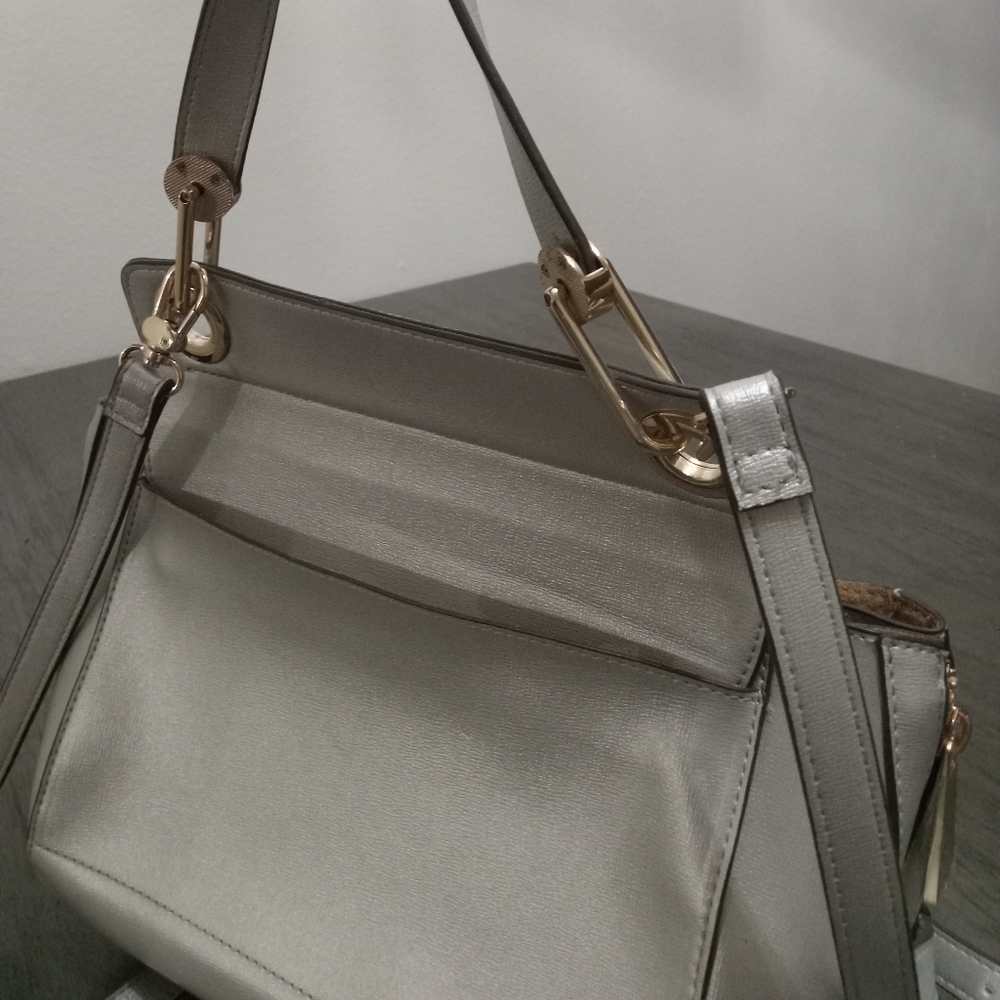 Antonio Melani Vegan Satchel Bag - Picture 9 of 9